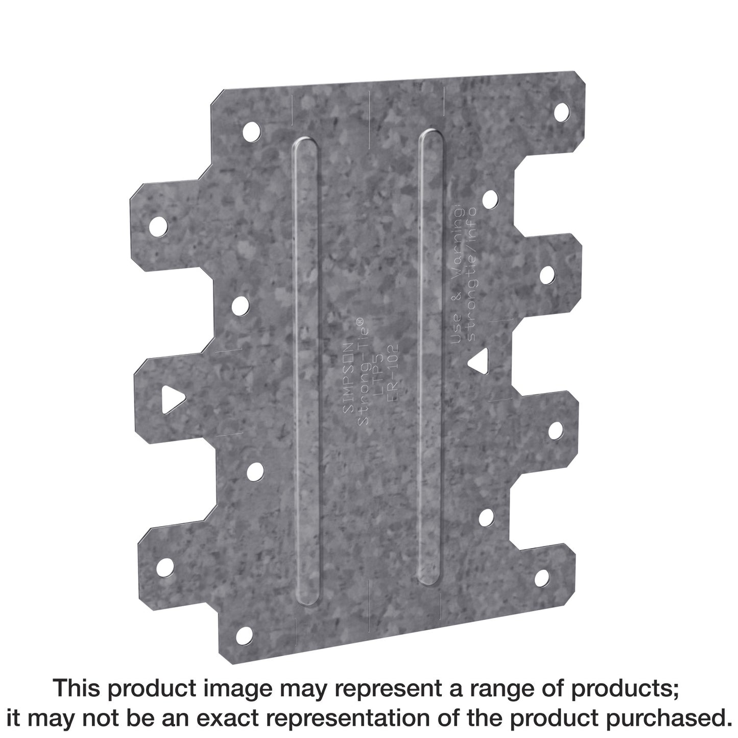 Simpson Strong-Tie LTP5 LTP 4-1/2 in. x 5-1/8 in. Galvanized Lateral Tie Plate (Pack of 9600)