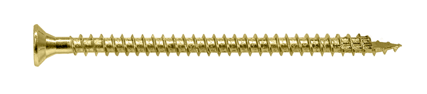 Simpson Strong-Tie SDCF22614-R50 Strong-Drive® SDCF TIMBER-CF Screw — 0.315 in. x 6-1/4 in. T40, Yellow Zinc (50-Qty) (Pack of 6)