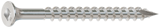 Simpson Strong-Tie SS3DSC212BS316 Bugle-Head Wood Screw (Collated) — #10 x 2-1/2 in. #3 Square Drive, Type 316 (1500-Qty)