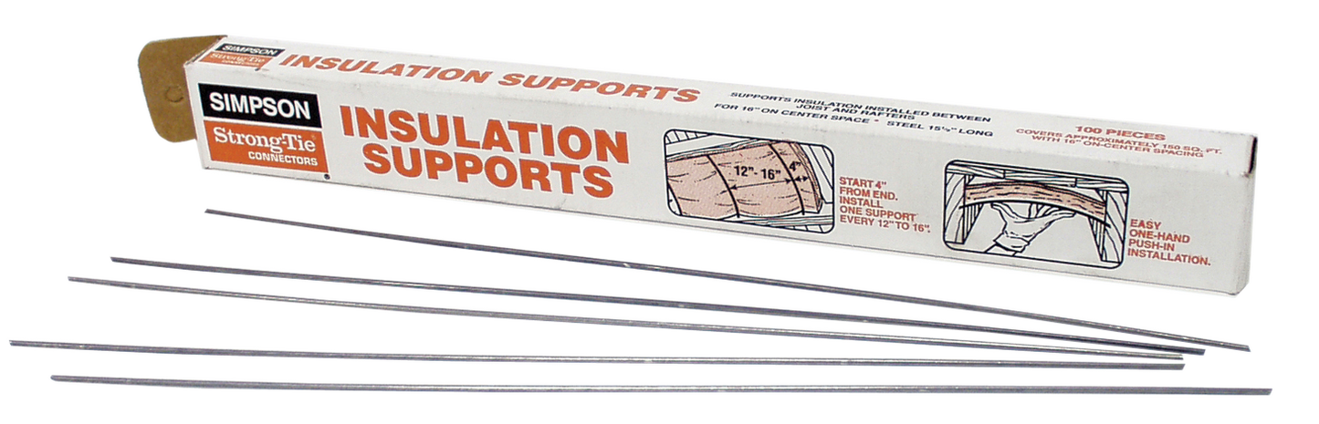 Simpson Strong-Tie IS16-R IS 15-1/2 in. Insulation Support (100-Qty) (Pack of 8)
