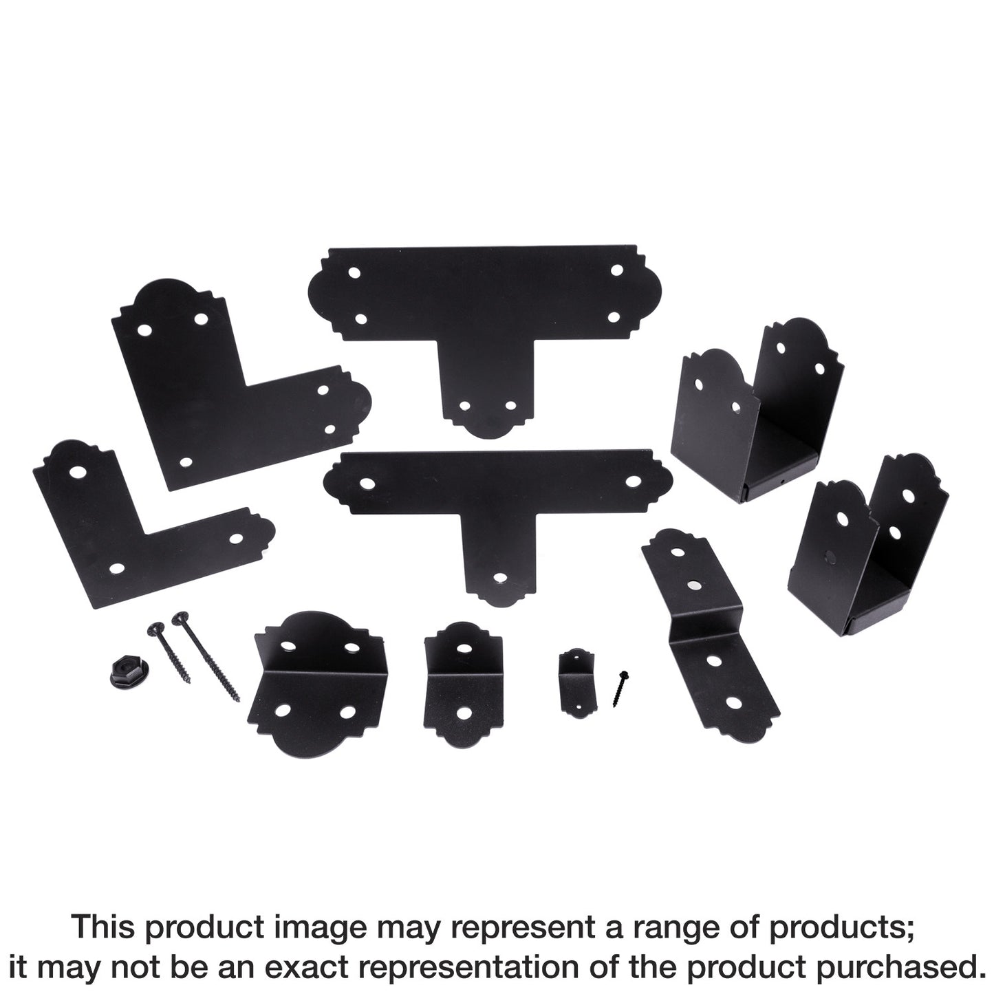 Simpson Strong-Tie SDWS22512DBB-RN1 Outdoor Accents® Structural Wood Screw — .220 in. x 5-1/2 in. DB Coating, Black w/Washer (Pack of 20)