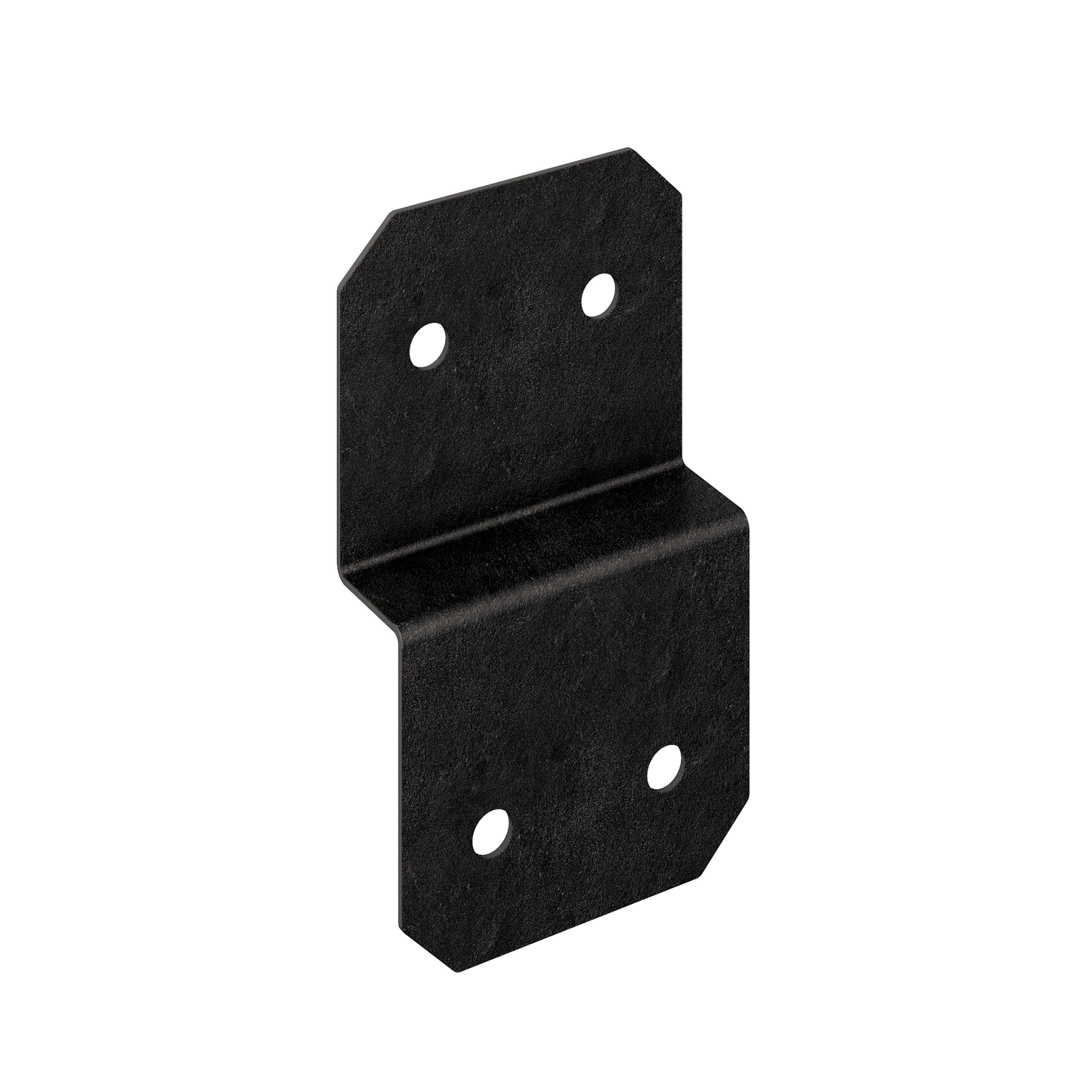 Simpson Strong-Tie APVDJT2-6 Outdoor Accents® Avant Collection™ 5-in. ZMAX®, Black Powder-Coated Deck Joist Tie for 2x