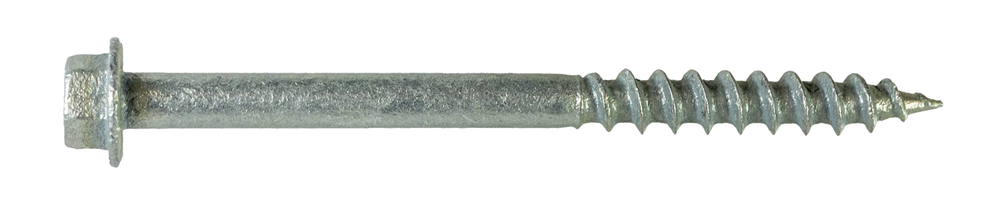 Simpson Strong-Tie SD10212R100-R Strong-Drive® SD CONNECTOR Screw — #10 x 2-1/2 in. 1/4-Hex Drive, Mech. Galv. (100-Qty) (Pack of 600)