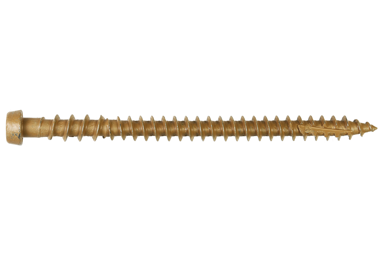 Simpson Strong-Tie DCU234SBR05 Deck-Drive™ DCU COMPOSITE Screw (Collated) — #10 x 2-3/4 in. Quik Guard® Brown 05 (1000-Qty) (Pack of 100)