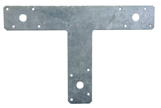 Simpson Strong-Tie 128T 12 in. x 8 in. 14-Gauge Galvanized T Strap (Pack of 10)