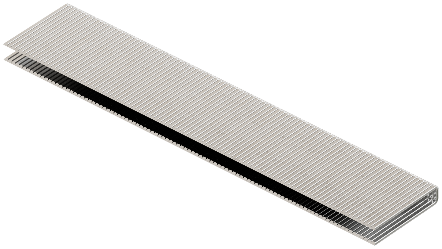 Simpson Strong-Tie T18N100L13 1/4-in. Crown, 18-Gauge Staples — 1 in. Type 316 Stainless Steel, (Qty-5000)