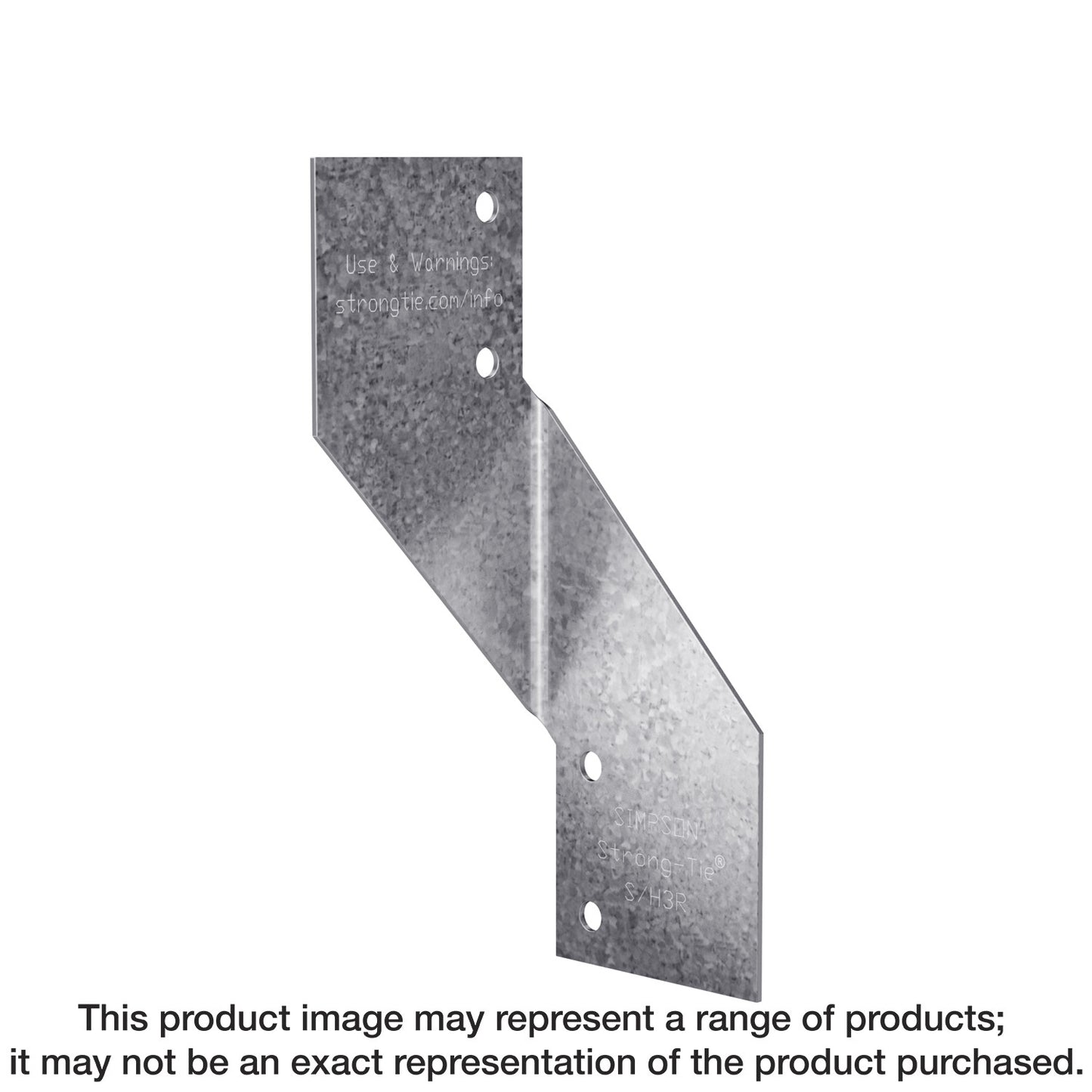 Simpson Strong-Tie S/H3 S/H3 43-mil Steel Hurricane Tie (Pack of 8000)