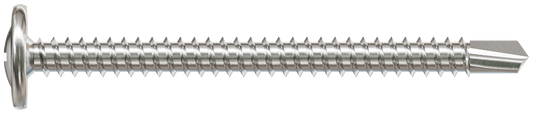Simpson Strong-Tie F08T200KDB Self-Drilling Wire-Lath Modified Truss-Head Screw — #8 x 2 in. Type 410 (2500-Qty) (Pack of 64)