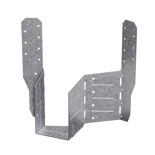 Simpson Strong-Tie THASL29-2 THASL Galvanized Adjustable Truss Hanger for Double 2x9, Skewed Left