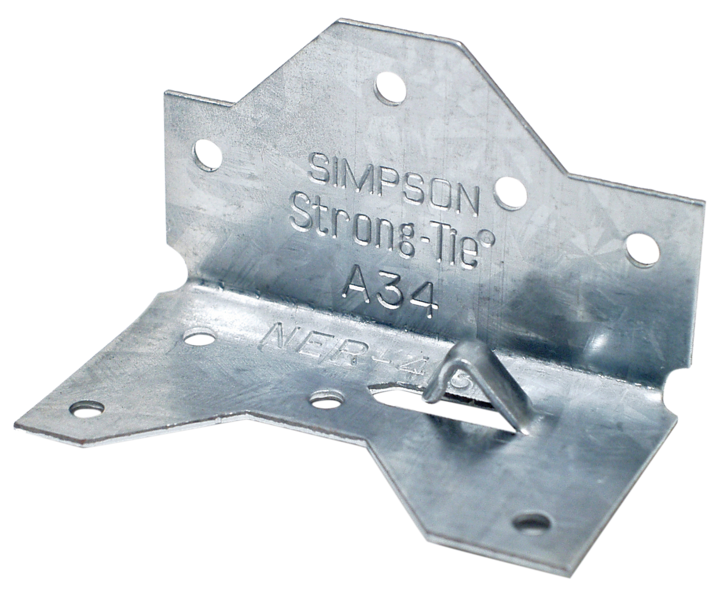 Simpson Strong-Tie A34Z 1-7/16 in. x 2-1/2in. ZMAX® Galvanized Framing Angle (Pack of 7200)