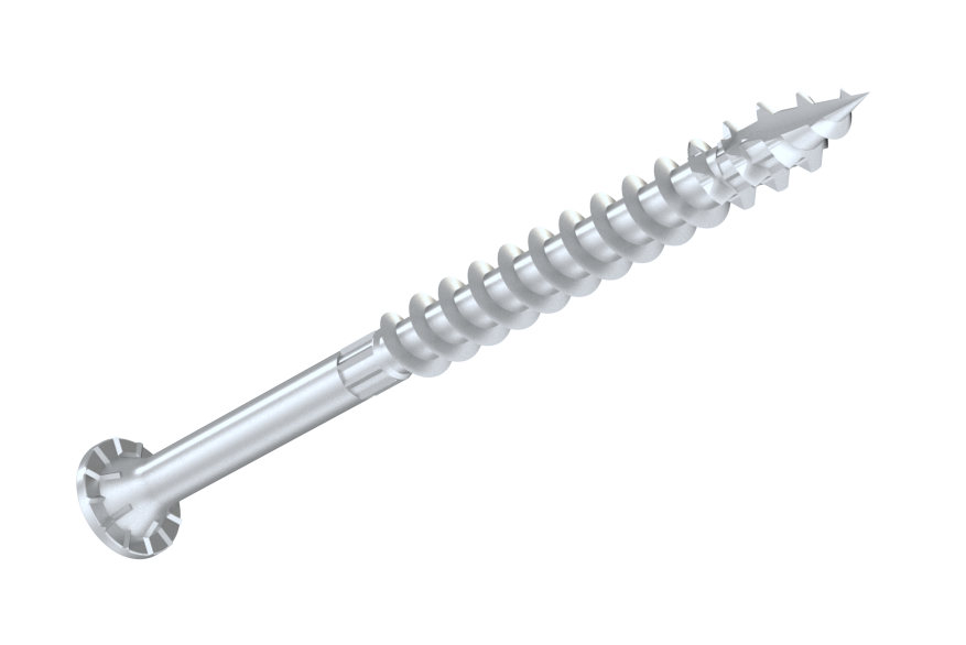 Simpson Strong-Tie SDWS27500SS-R30 Strong-Drive® SDWS™ TIMBER Screw — 0.275 in. x 5 in. T50, Type 316 (30-Qty)