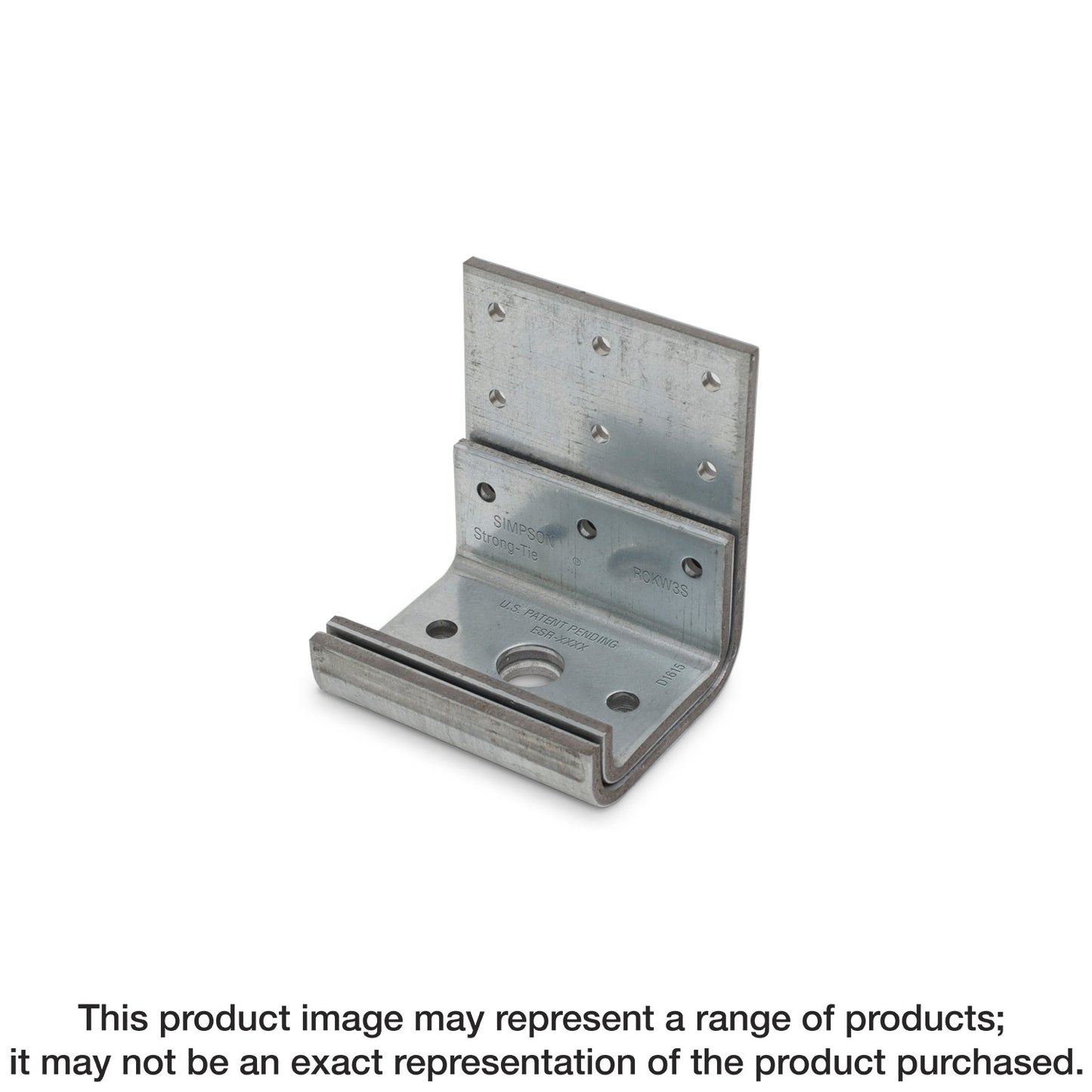 Simpson Strong-Tie RCKW3-R10 RCKW™ 3-in. Kneewall Connector Clip (Qty-10) (Pack of 120)