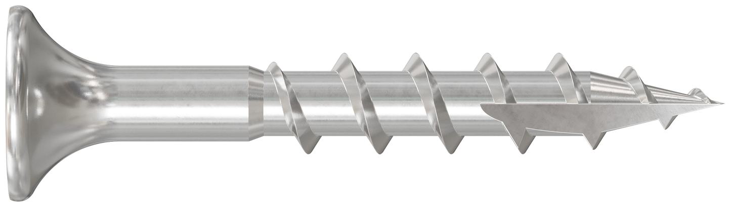 Simpson Strong-Tie S08125DBB Bugle-Head Wood Screw, Square Drive — #8 x 1-1/4 in. #2 Square, Type 305 (5000-Qty)