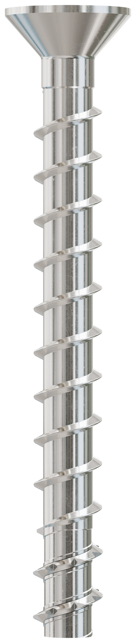 Simpson Strong-Tie THDC25300CS6SS Titen HD® 1/4 in. x 3 in. Type 316 SS Countersunk Head Heavy-Duty Screw Anchor (25-Qty) (Pack of 10)