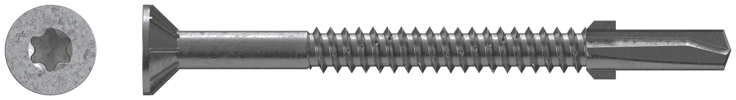 Simpson Strong-Tie TFG1475R50 Strong-Drive® TF WOOD-TO-STEEL Screw — #14 x 3 in. T30, N2000® (50-Qty)