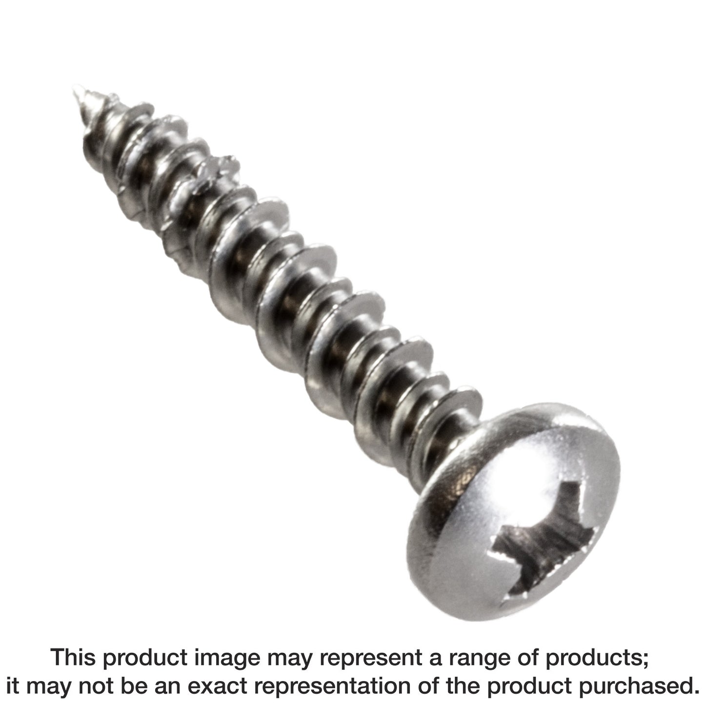 Simpson Strong-Tie T08J100PXC Marine Screw, Pan Head — #8 x 1 in. #2 Phillips Drive, Type 316 (100-Qty)