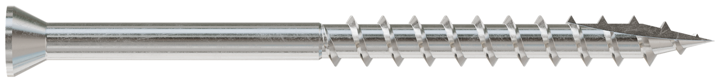 Simpson Strong-Tie S07225FBB Trim-Head Screw, Square Drive — #7 x 2-1/4 in. #1 SQ, Type 305 (3000-Qty) (Pack of 64)