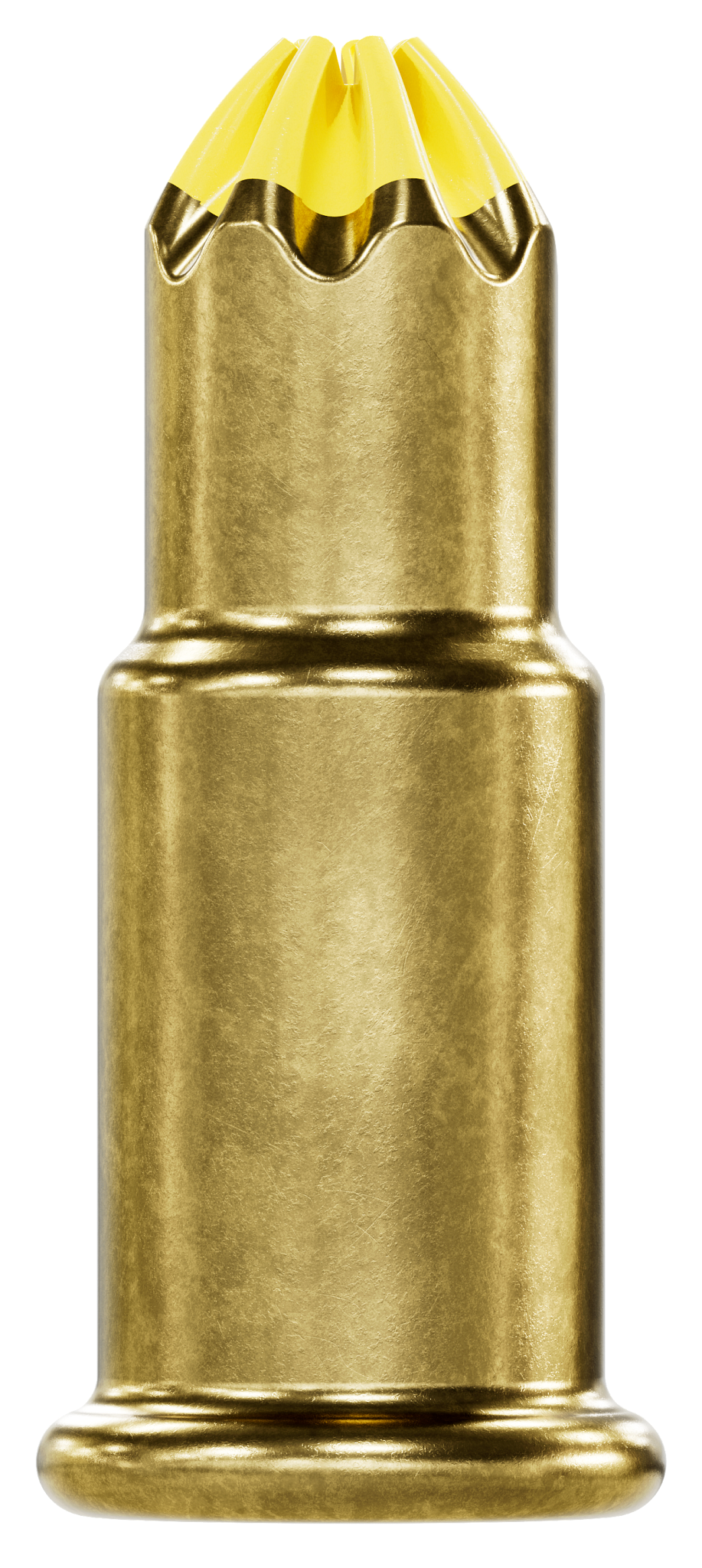 Simpson Strong-Tie P22AC4A P22AC 0.22-Caliber “A” Single-Shot Crimp Loads, LVL 4, Yellow - Imported (100-Qty) (Pack of 100)