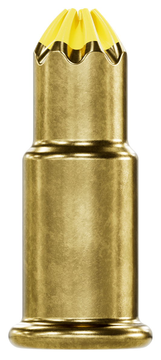 Simpson Strong-Tie P22AC4B P22AC 0.22-Caliber Imported Single-Shot Crimp Load, LVL 4, Yellow (100-Qty) (Pack of 100)