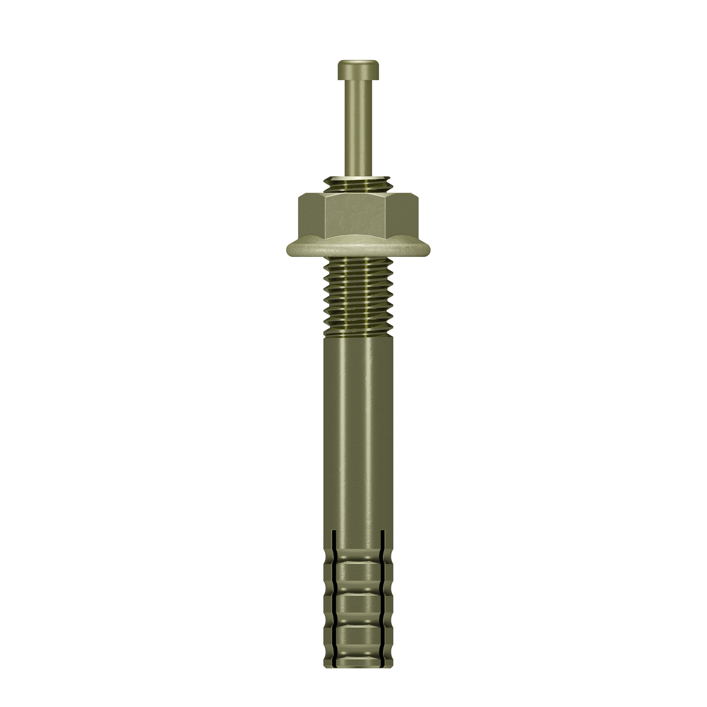 Simpson Strong-Tie EZAC50312 Easy-Set 1/2 in. x 3-1/2 in. Pin-Drive Expansion Anchor (25-Qty)