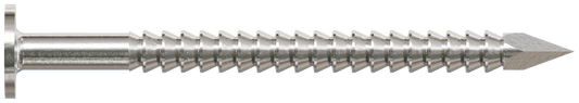 Simpson Strong-Tie T3ACN1 Common Nail, Annular Ring Shank — 1-1/4-in. x .083-in. Type 316 Stainless Steel (1 lb.) (Pack of 10)