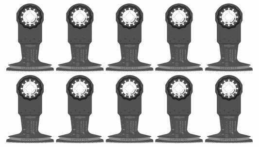 BOSCH OSL212F-10 2-1/2 In. Starlock® Oscillating Multi Tool Bi-Metal Plunge Cut Blade 10 pk.