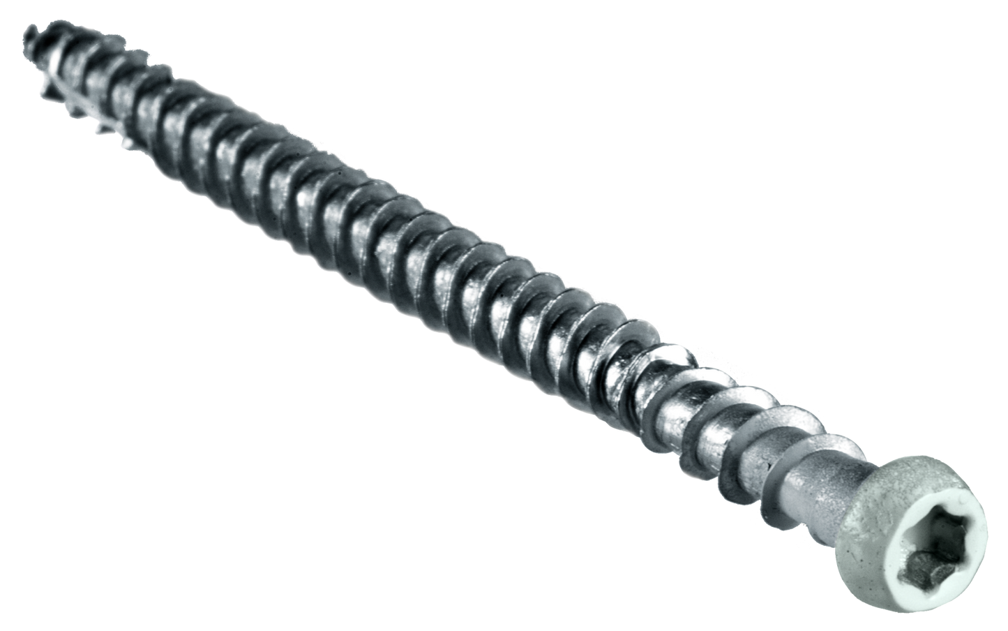 Simpson Strong-Tie DCU234S316GR05 Deck-Drive™ DCU COMPOSITE Screw (Collated) — #10 x 2-3/4 in. Type 316, Gray 05 (1000-Qty) (Pack of 64)