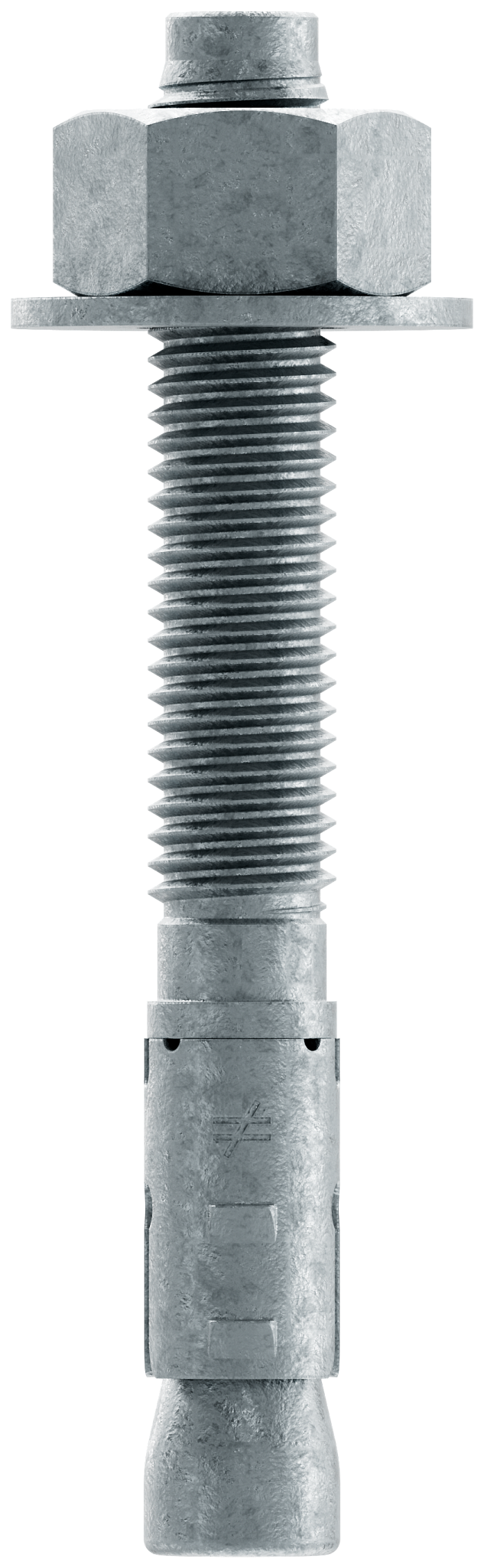 Simpson Strong-Tie STB2-62500MGF20 Strong-Bolt® 2 — 5/8 in. x 5 in. Mechanically Galvanized Wedge Anchor, Fully Assembled (20-Qty) (Pack of 252)