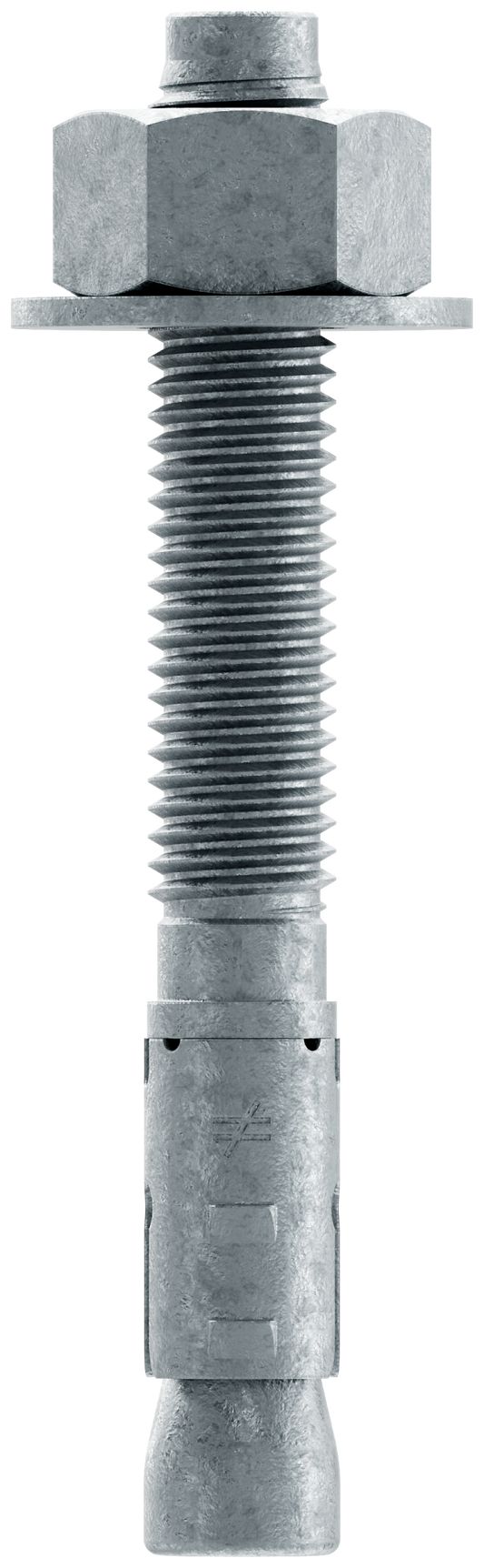 Simpson Strong-Tie STB2-62500MGF20 Strong-Bolt® 2 — 5/8 in. x 5 in. Mechanically Galvanized Wedge Anchor, Fully Assembled (20-Qty)