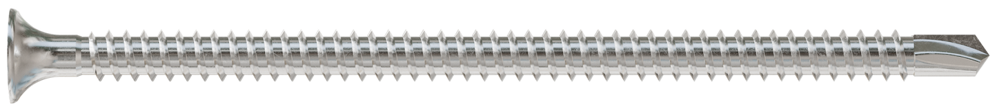 Simpson Strong-Tie F10T350BDB Self-Drilling Bugle-Head Screw — #10 x 3-1/2 in. #2 Square Drive, Type 410 (1000-Qty)