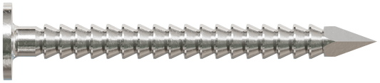 Simpson Strong-Tie S2HACN1 Common Nail, Annular Ring Shank — 1-in. x .083-in. Type 304 Stainless Steel (1 lb.) (Pack of 10)