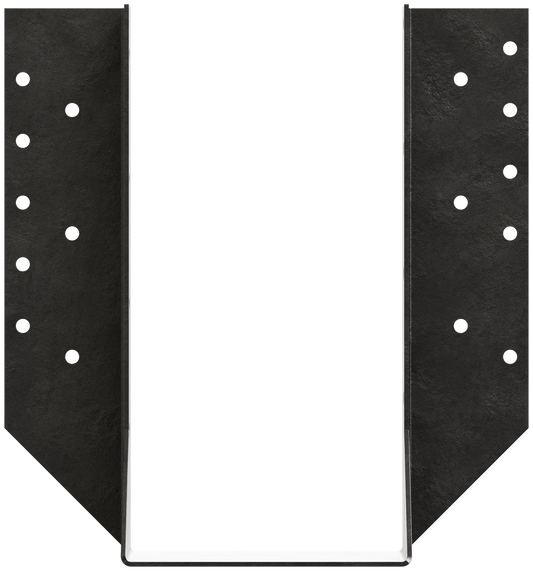 Simpson Strong-Tie OHU612-SDS3 OHU™ Black Powder-Coated Ornamental Joist Hanger for 6x12 w/ Strong-Drive® SDS Screws