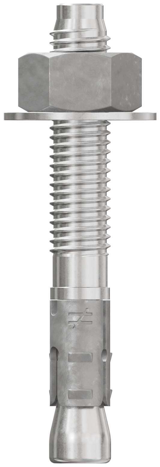 Simpson Strong-Tie STB2-50334S6F25 Strong-Bolt® 2 — 1/2 in. x 3-3/4 in. Type 316 Stainless-Steel Wedge Anchor, Fully Assembled (25-Qty) (Pack of 2)