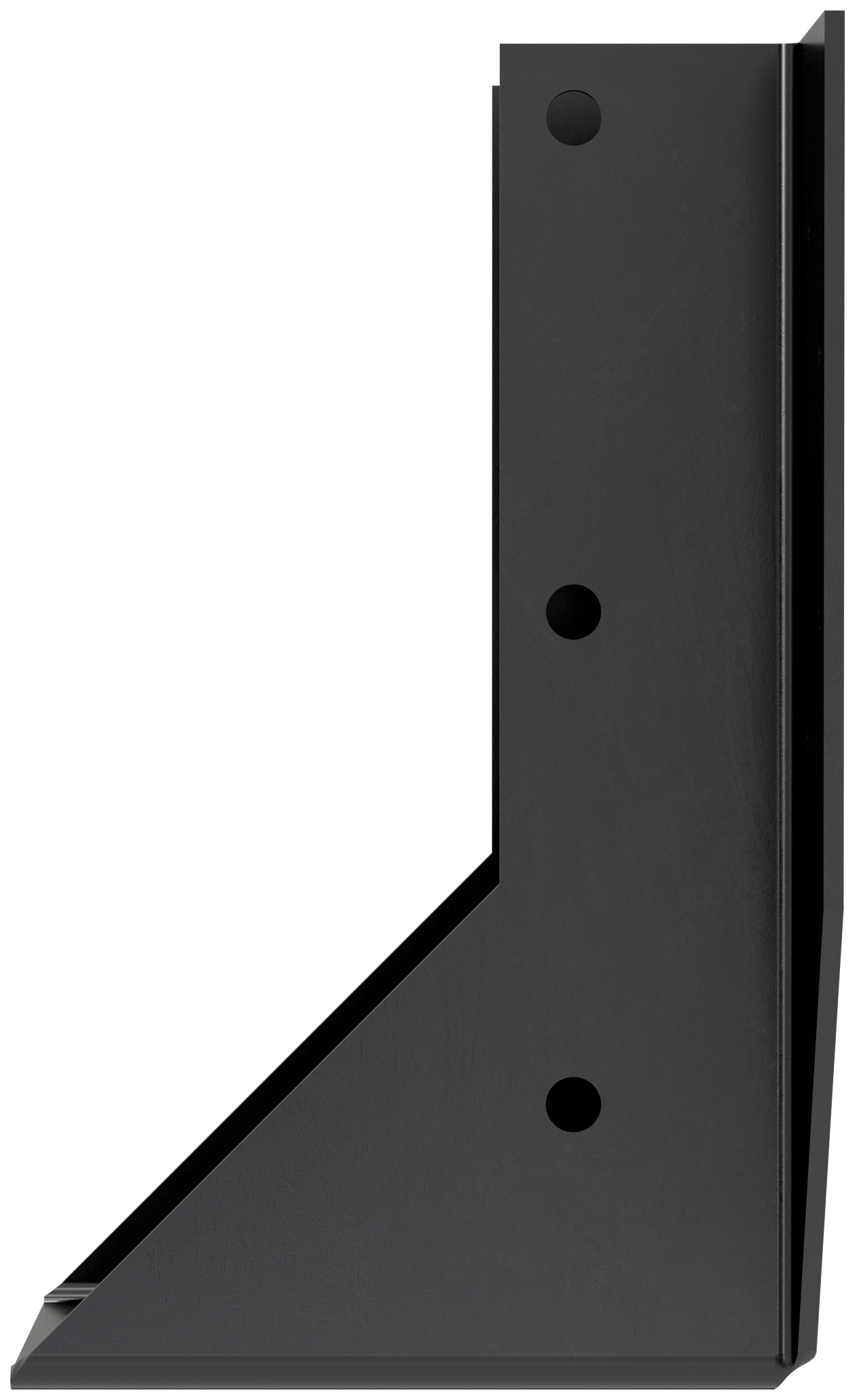 Simpson Strong-Tie OHU48-SDS3 OHU® Black Powder-Coated Ornamental Joist Hanger for 4x8 w/ Strong-Drive® SDS Screws