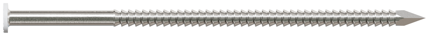 Simpson Strong-Tie S10SNDWB Painted Siding Nail — 3 in. x .113 in. Type 304 Stainless Steel, White (25 lb.)