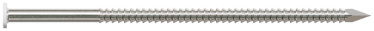 Simpson Strong-Tie S10SNDWB Painted Siding Nail — 3 in. x .113 in. Type 304 Stainless Steel, White (25 lb.)