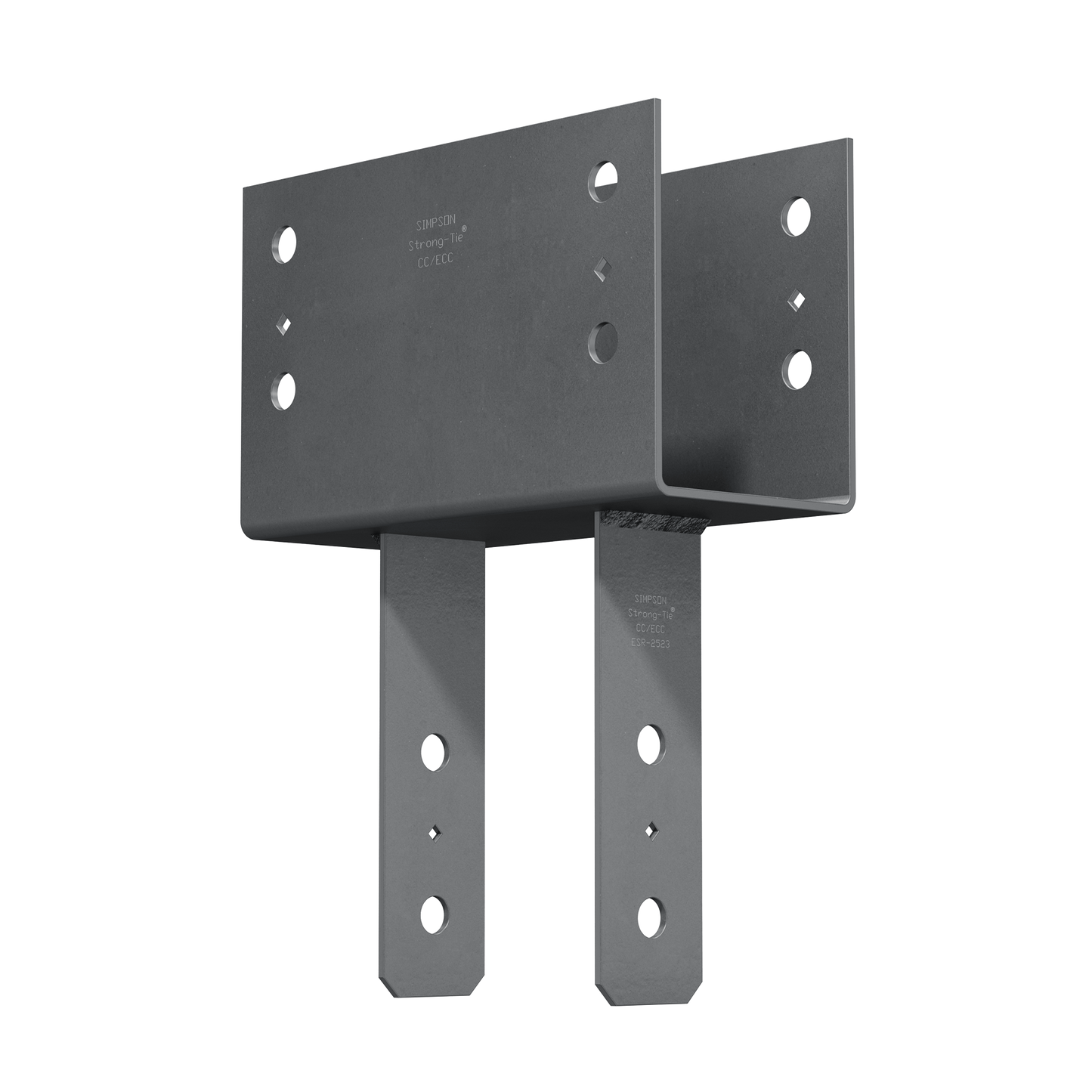 Simpson Strong-Tie CC4.62-5.50 CC Column Cap for Triple 2x Beam, 6x Post