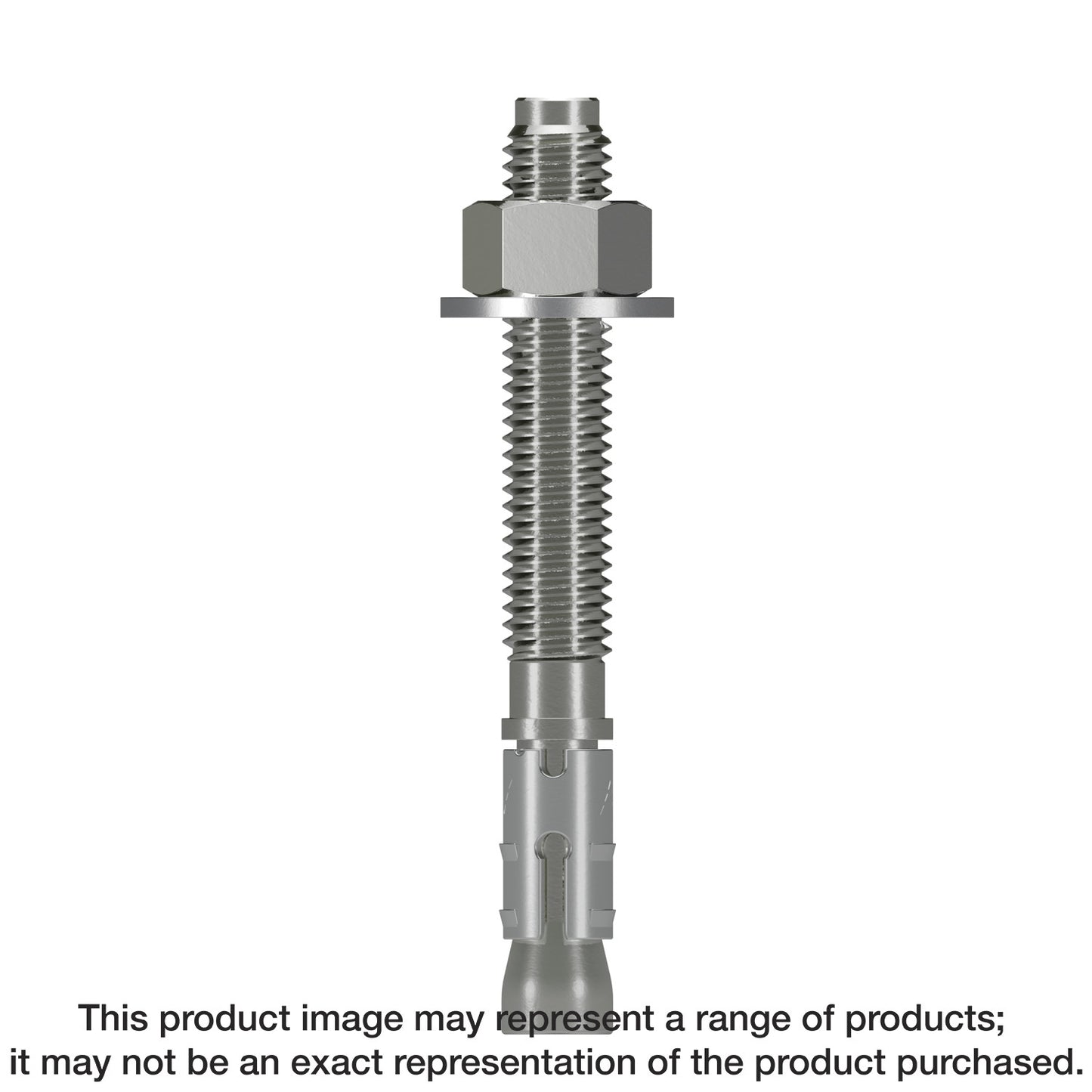 Simpson Strong-Tie STB2-504146SS Strong-Bolt® 2 — 1/2 in. x 4-1/4 in. Type 316 Stainless-Steel Wedge Anchor (25-Qty)
