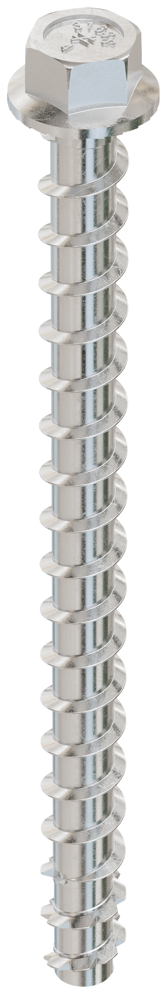 Simpson Strong-Tie THDC25400H6SS Titen HD® 1/4 in. x 4 in. Type 316 Stainless-Steel Heavy-Duty Screw Anchor (50-Qty) (Pack of 490)