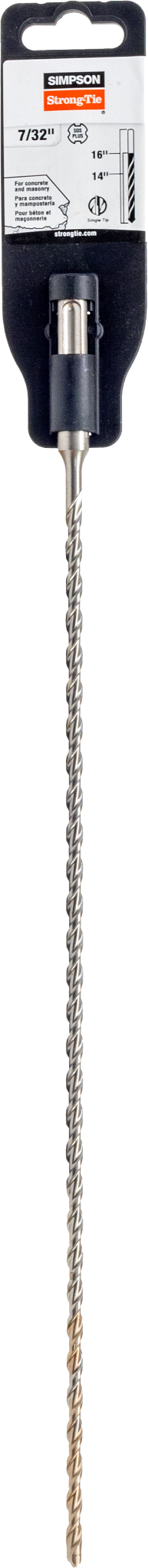 Simpson Strong-Tie MDPL02116 7/32 in. x 16 in. SDS-plus® Shank Drill Bit (Pack of 150)