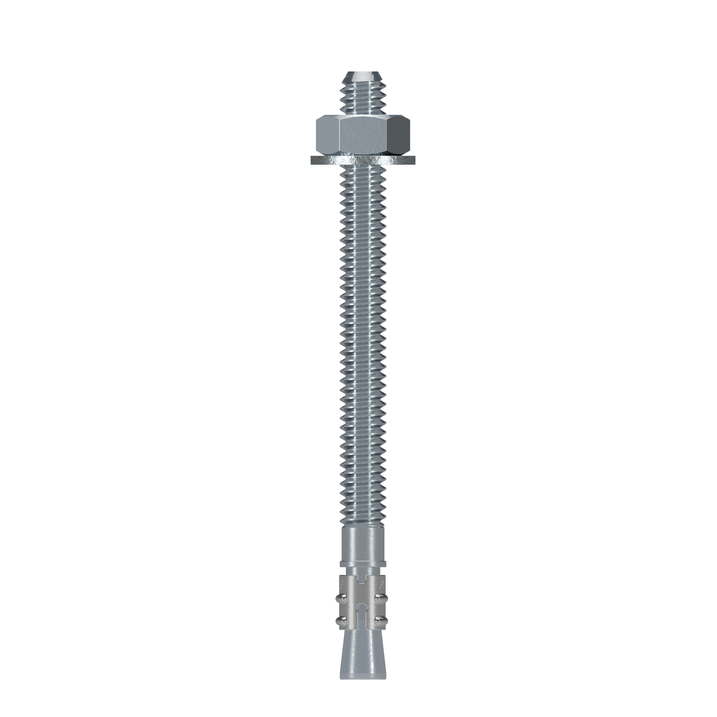 Simpson Strong-Tie STB2-25314F100 Strong-Bolt® 2 — 1/4 in. x 3-1/4 in. Wedge Anchor, Fully Assembled (100-Qty) (Pack of 4)