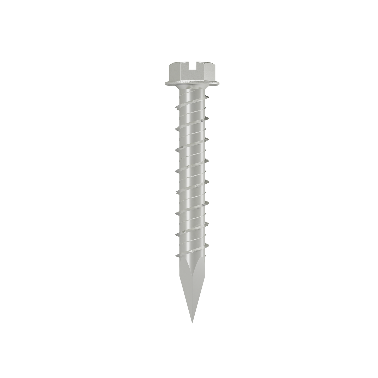 Simpson Strong-Tie TTN25134HSS Titen® 1/4 in. x 1-3/4 in. Hex-Head Stainless-Steel Concrete and Masonry Screw (100-Qty)