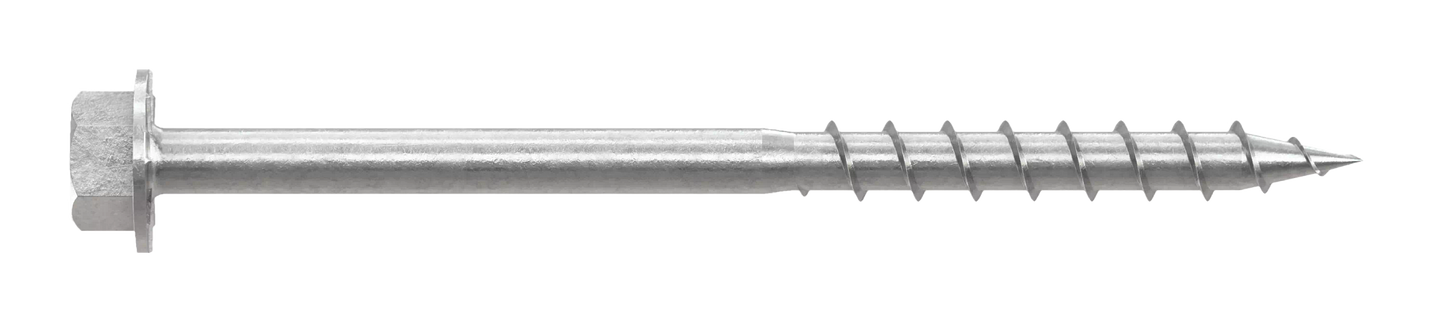 Simpson Strong-Tie SD9212SS-R500 Strong-Drive® SD CONNECTOR SS Screw — #9 x 2-1/2 in. 1/4-Hex Drive, Type 316 (500-Qty)