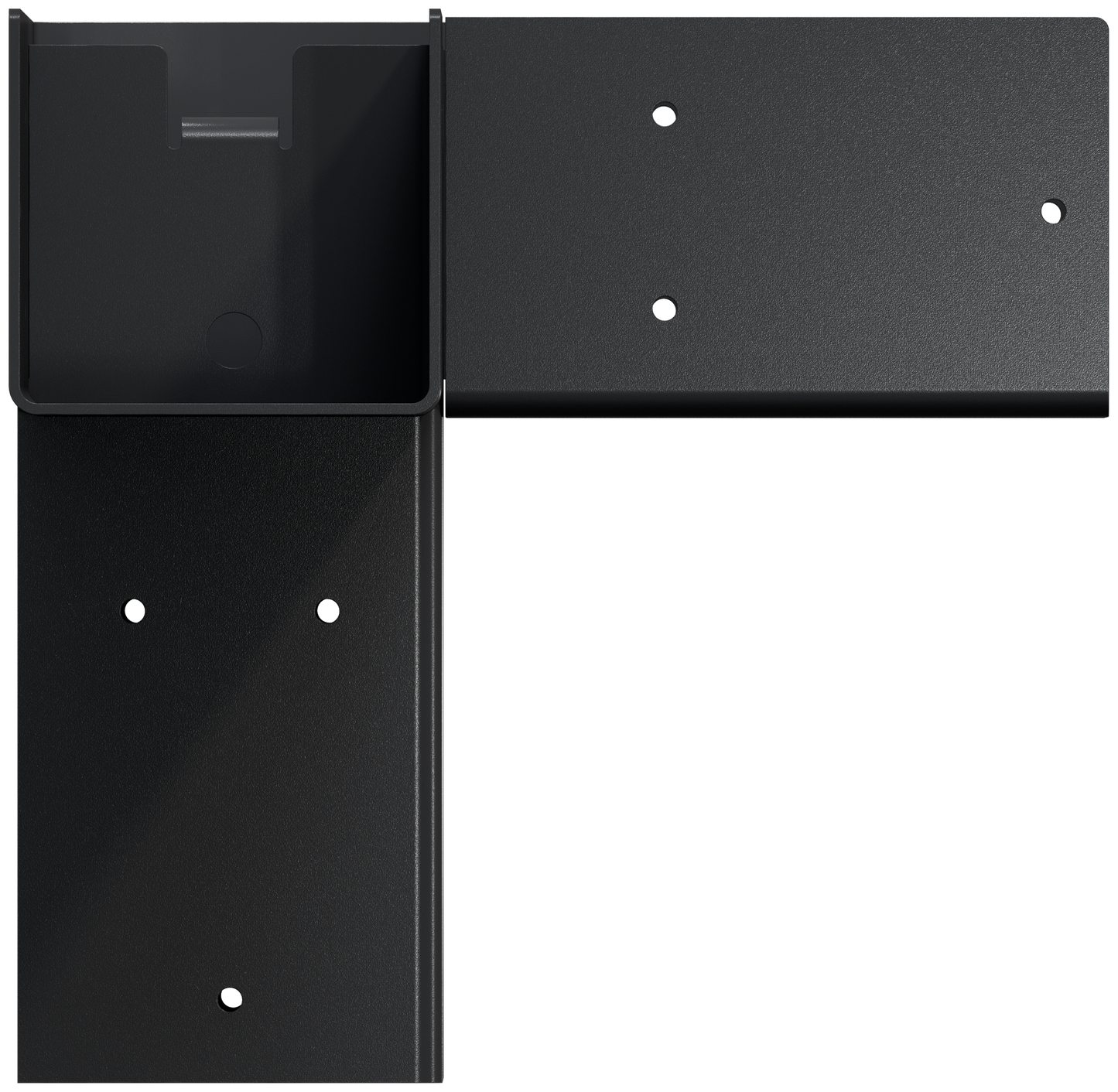 Simpson Strong-Tie SAGE-C44-KT2 Outdoor Accents® Sage System™ Black Powder-Coated Corner Connector for 4x4 with Screws (2-Qty)