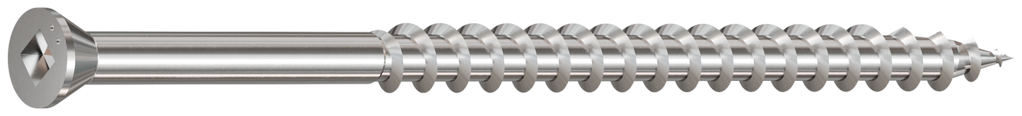 Simpson Strong-Tie S07C300PAK Trim-Head Screw, Square Drive — #7 x 3 in. #1 SQ, Type 305 (350-Qty)