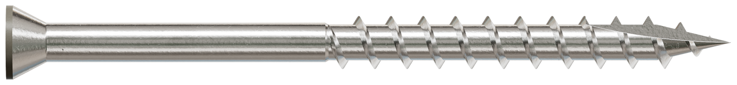 Simpson Strong-Tie S07225FTBGR Trim-Head Screw, 6-Lobe Drive — #7 x 2-1/4 in. T15 Type 305, Gray (1750-Qty)