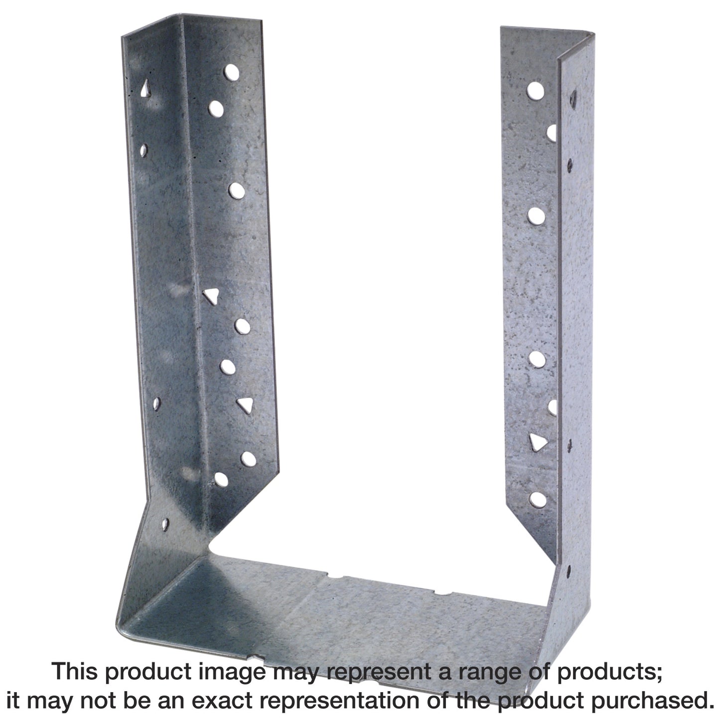 Simpson Strong-Tie HUC610 HUC Galvanized Face-Mount Concealed-Flange Joist Hanger for 6x10