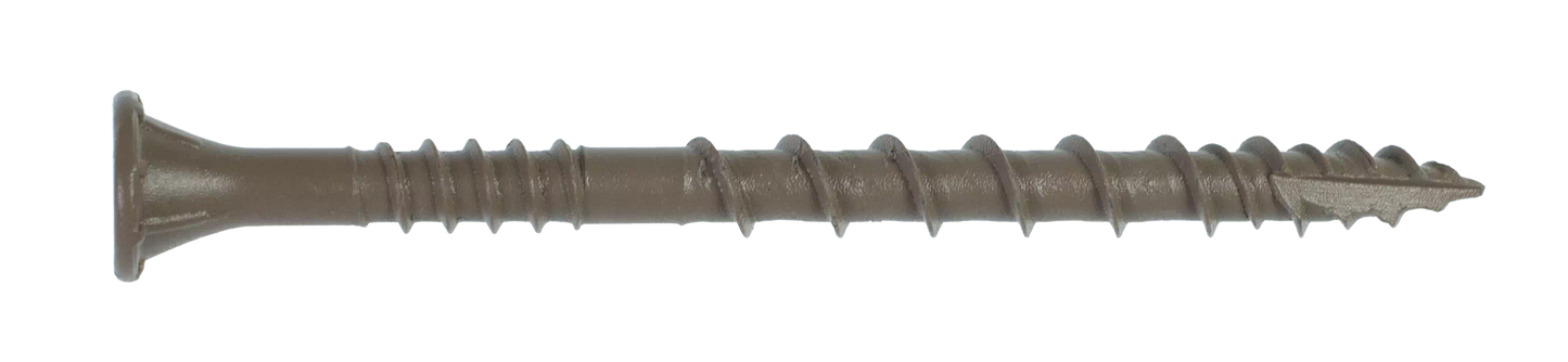 Simpson Strong-Tie DSVT2R110 Deck-Drive™ DSV WOOD Screw — #10 x 2 in. T25, Flat Head, Quik Guard®, Tan (110-Qty) (Pack of 1620)