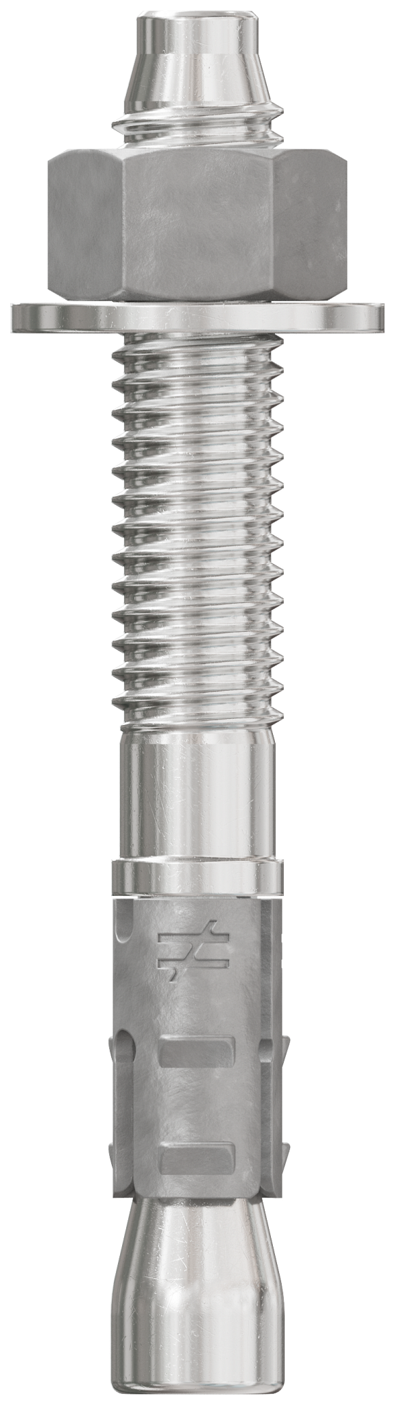 Simpson Strong-Tie STB2-37300S4F50 Strong-Bolt® 2 — 3/8 in. x 3 in. Type 304 Stainless-Steel Wedge Anchor, Fully Assembled (50-Qty) (Pack of 420)