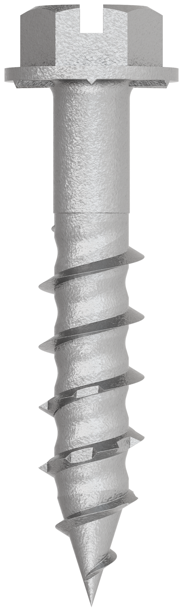 Simpson Strong-Tie TNTSS625114H Titen Turbo™ — 1/4 in. x 1-1/4 in. Type 316 Stainless-Steel Hex-Head Concrete and Masonry Screw (50-Qty)